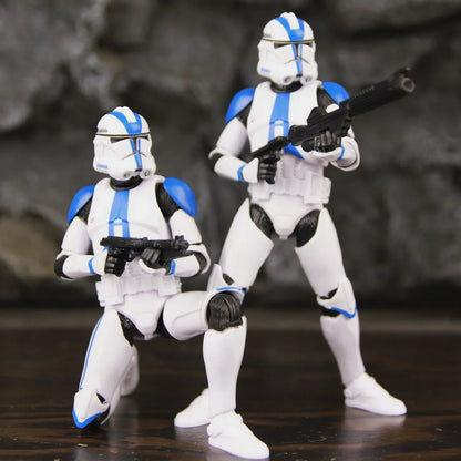 Star Wars 6" Action Figures – 501st Legion ARC & ARF Troopers, Rex, Jesse, Bane, Denal, Tup, Dogma Clone Toy