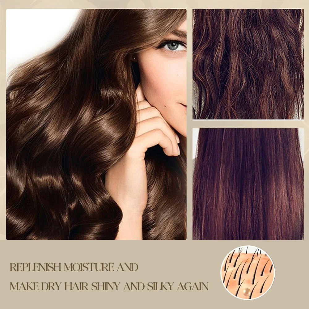 Ginger Hair Cream - Deep Cleansing Scalp Care Formula for Hair Growth Support, Follicle Stimulation & Smooth Hair Repair