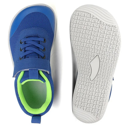 Kids Barefoot Sneakers - Wide Toe Natural Foot Shape Shoes For Boys & Girls Toddlers and Big Kids