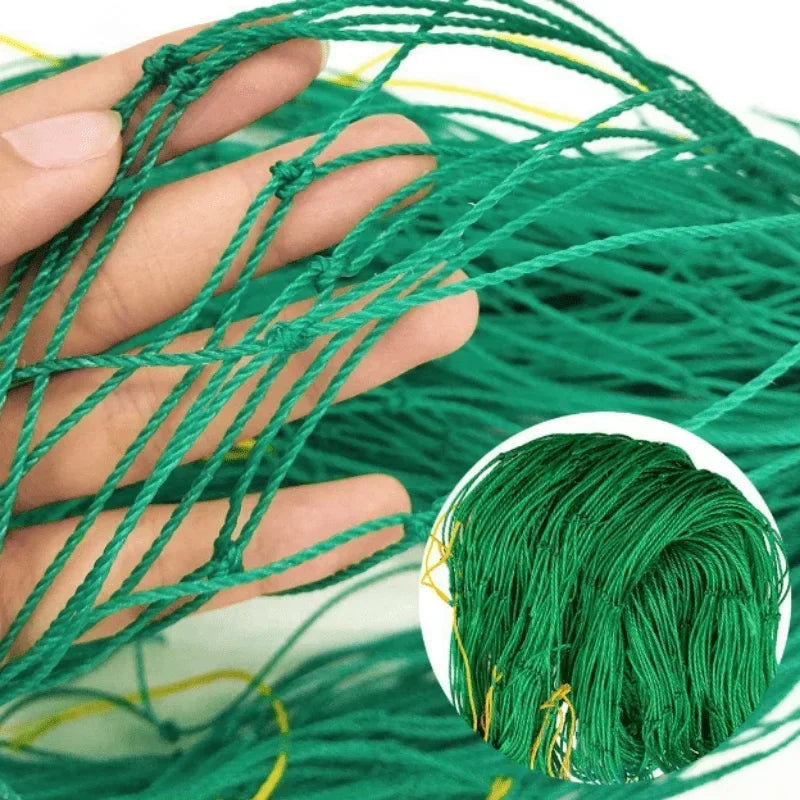 Heavy-Duty Garden Plant Trellis Netting – Square Mesh Polyester Grow Net for Climbing Plants, Vegetables & Vines