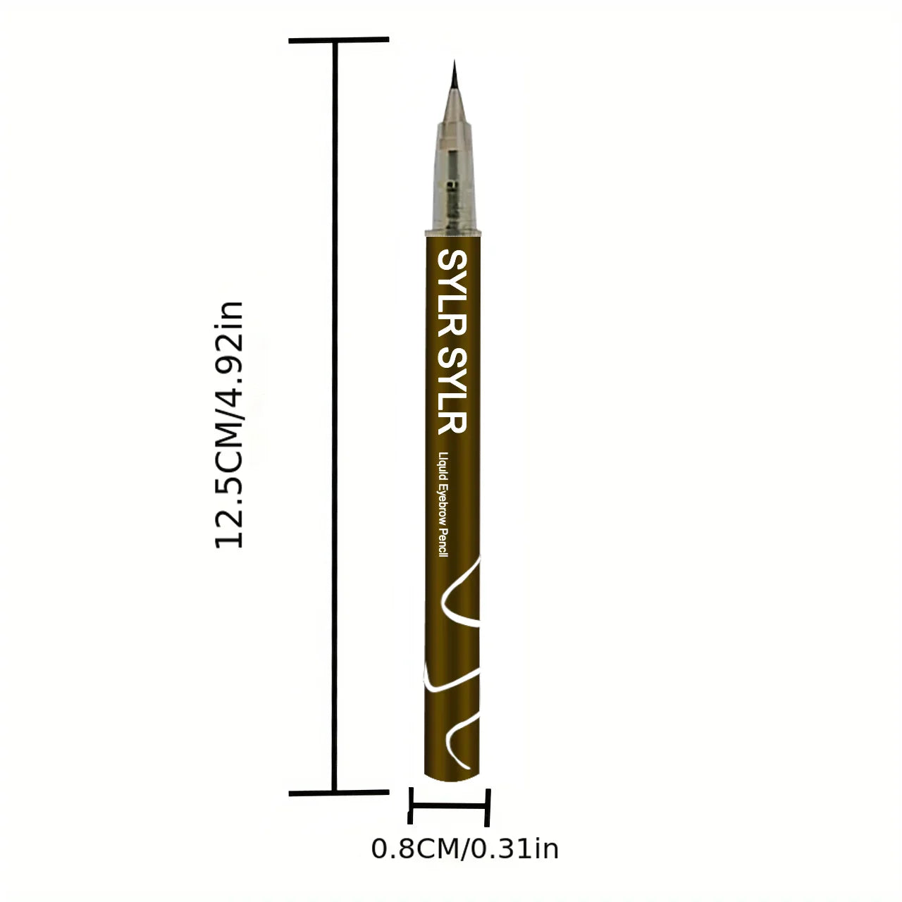 Ultra Fine Eyebrow Pen | 0.008mm Waterproof, Smudge-Proof, Sweat-Proof, Long-Lasting, High Pigmented Liquid Pencil