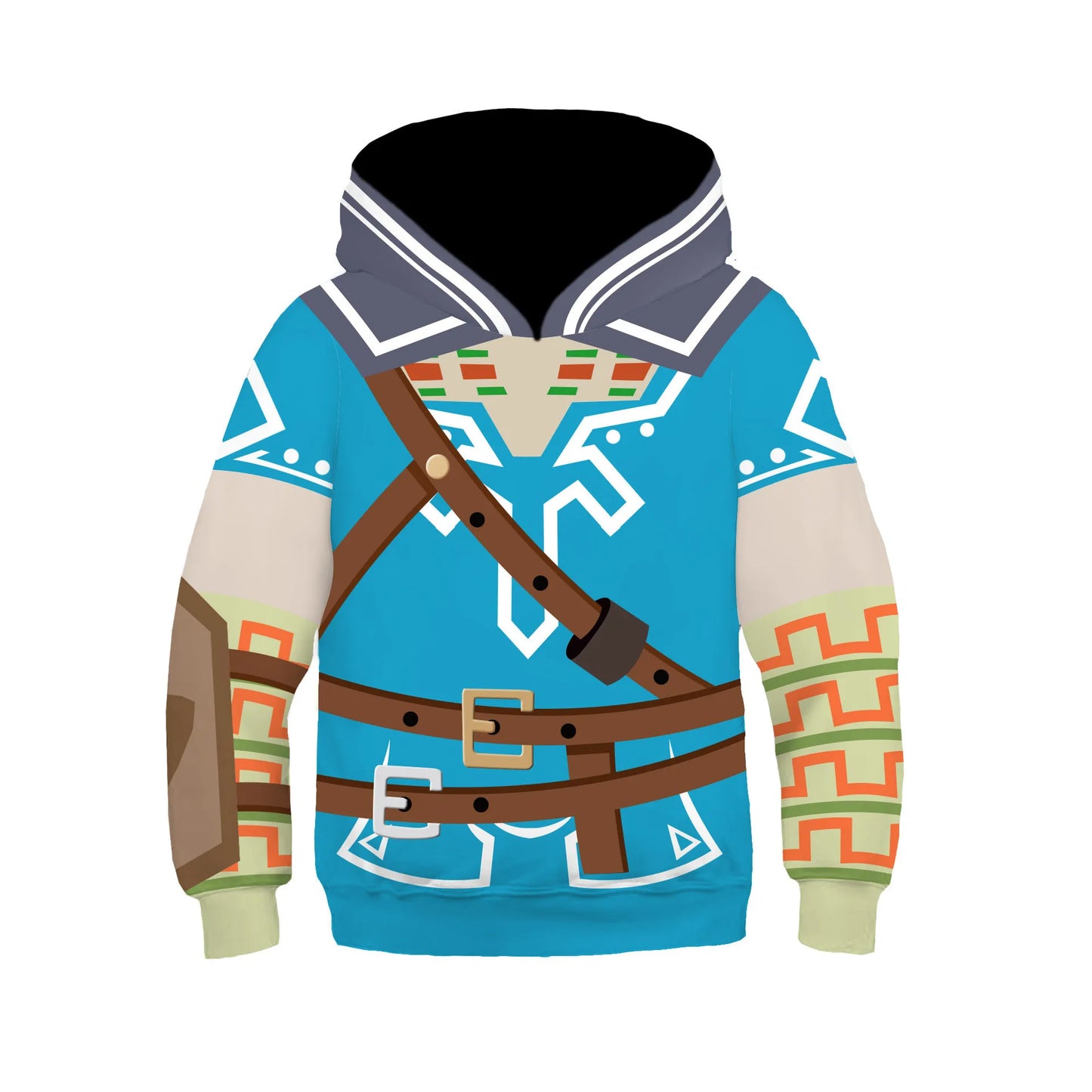 Legend of Saidar Anime Hoodie – Armor Printed Sweatshirt for Men, Kids & Children Cosplay Clothing