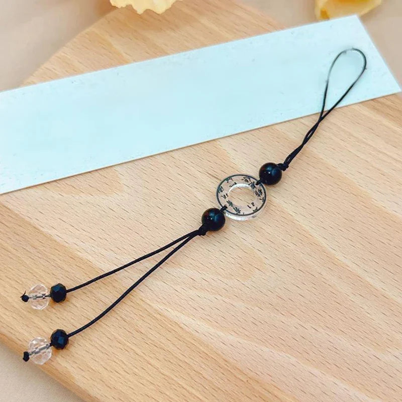 Chinese Style Phone Lanyard - Retro Tassel Anti-Lost Strap with Keychain & Bag Charm