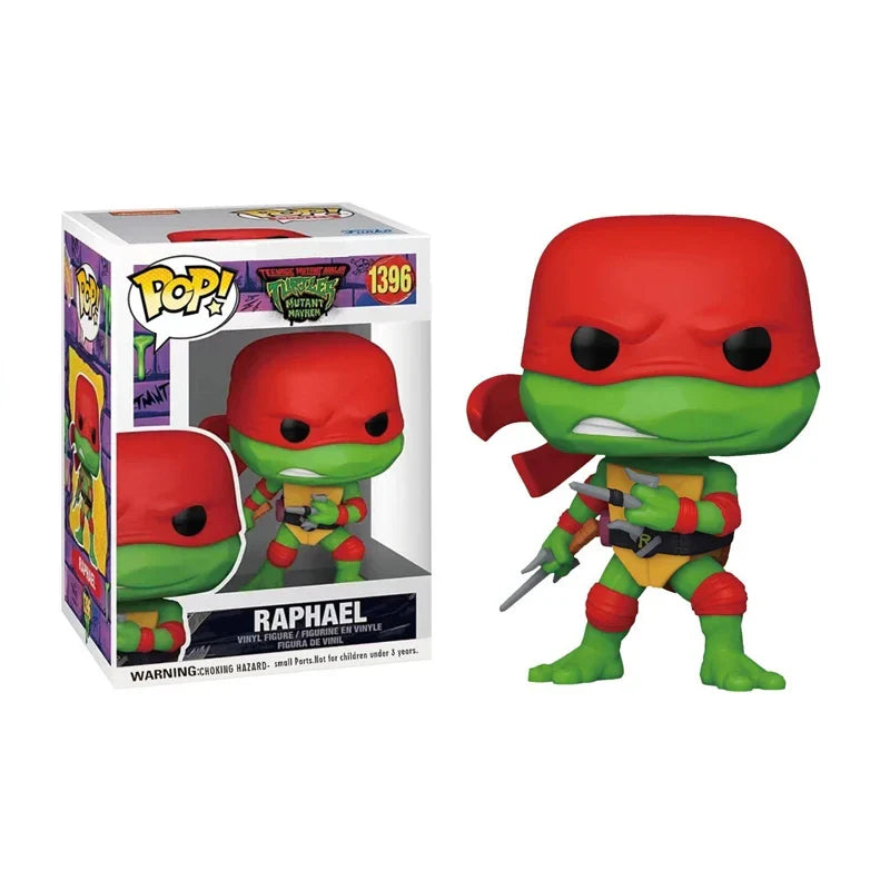 Bandai Ninja Turtle Anime Figure – Neca 1990 Film Edition PVC Action Figurine, Room Ornament & Birthday Gift