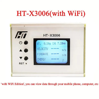 Shooting Speed Meter – Ball Velocity & Energy Measurement Chronograph with Backlight LCD Bullet Speed Tester
