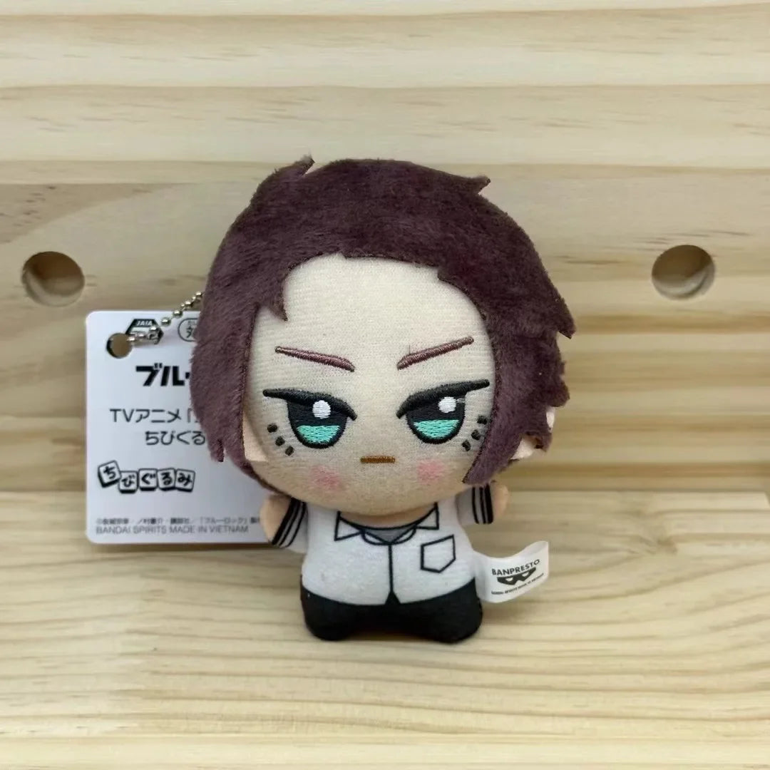 10cm Mini Blue Lock Plush Keychain – Seishiro, Nagi, Isagi, Yoichi, Chigiri, Bachira & Meguru Stuffed Doll Toy Gift