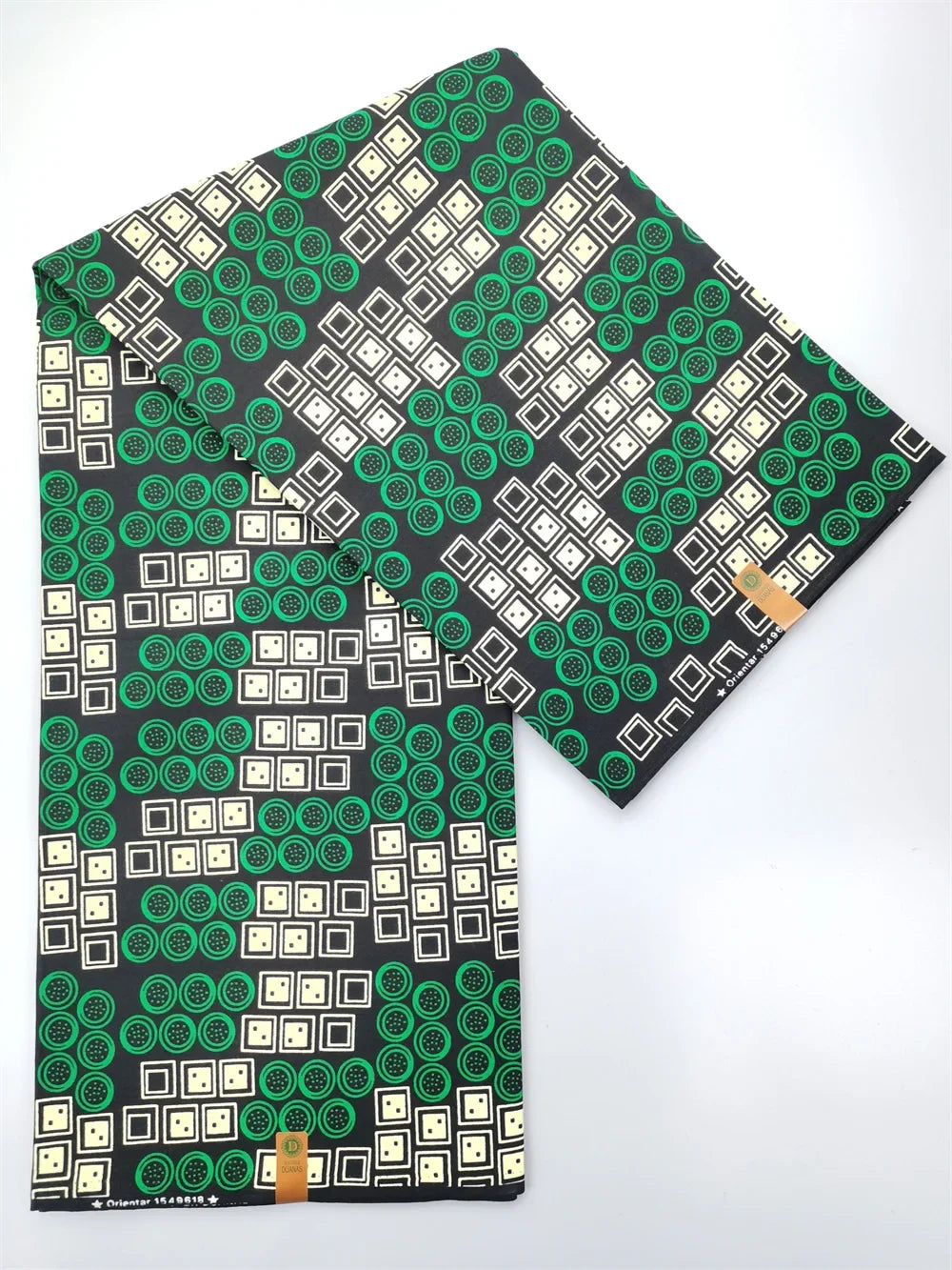 African Ankara Wax Print Fabric - 100% Cotton Nigerian Designer Pagne for Sewing & DIY Party Dresses