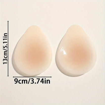Invisible Self-Adhesive Nipple Covers - Washable Anti-Friction Breast Covers for Swimwear, Beach & Everyday Wear