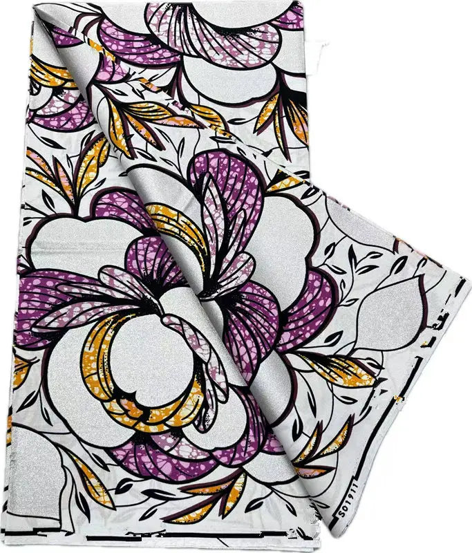 100% Cotton African Wax Print Fabric - High Quality Ankara Fabric 6 Yards