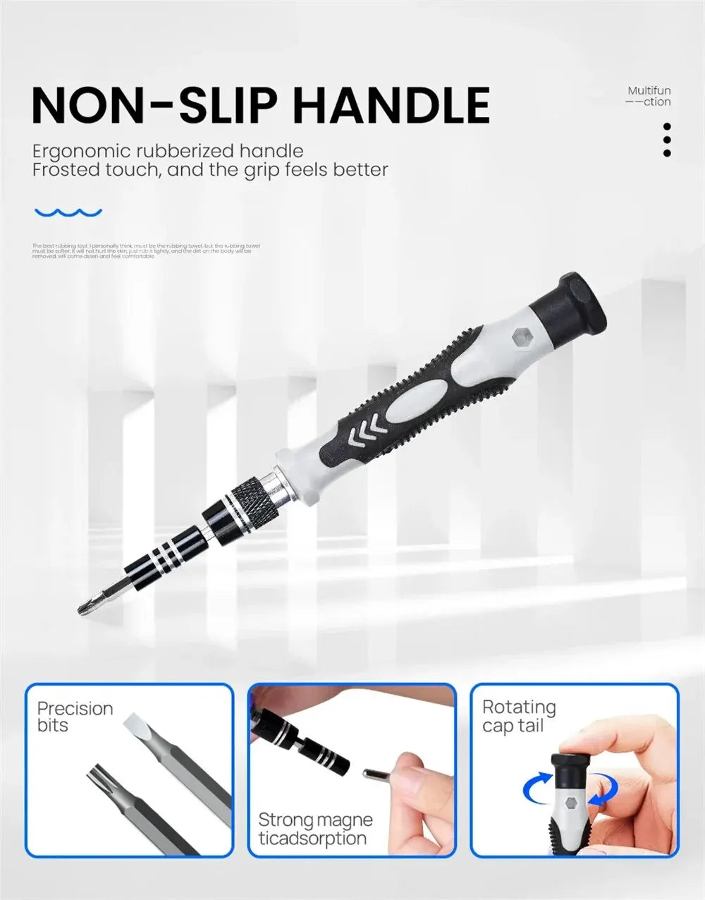 115-in-1 Magnetic Precision Screwdriver Set – Professional Electronics Repair Tools for Laptop, Phone & PC Maintenance