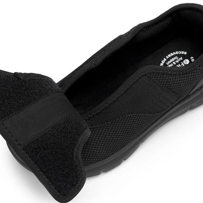 FitVille Extra Wide Women’s Diabetic Walking Shoes – Adjustable Orthopedic Shoes for Swollen Feet, Elderly & Foot Pain Relief