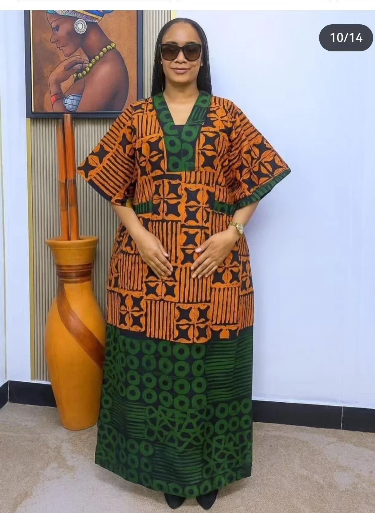 2026 Plus Size African Maxi Dress - Traditional Dashiki Ankara Gown, Abaya, Kaftan & Robe for Women
