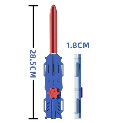 Parent-Child Telescopic Sword Toy - Interactive Multiplayer Battle Game for Stress Relief & Fun Fidget Play