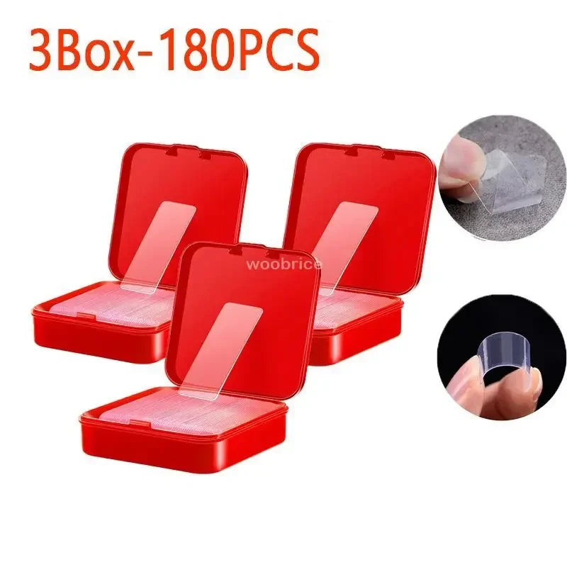 Nano Double Sided Adhesive Tape - Reusable Waterproof Transparent Wall Mount Sticker with Strong Grip