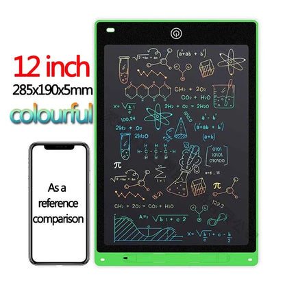 10/12 Inch LCD Writing Tablet - Drawing Board for Kids, Graffiti Sketchpad and Handwriting Blackboard, Magic Toy Gift