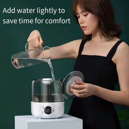CK2 3L Large Capacity Air Humidifier – Silent Household Aroma Diffuser with Remote Control, Timer & Plant Mist Function
