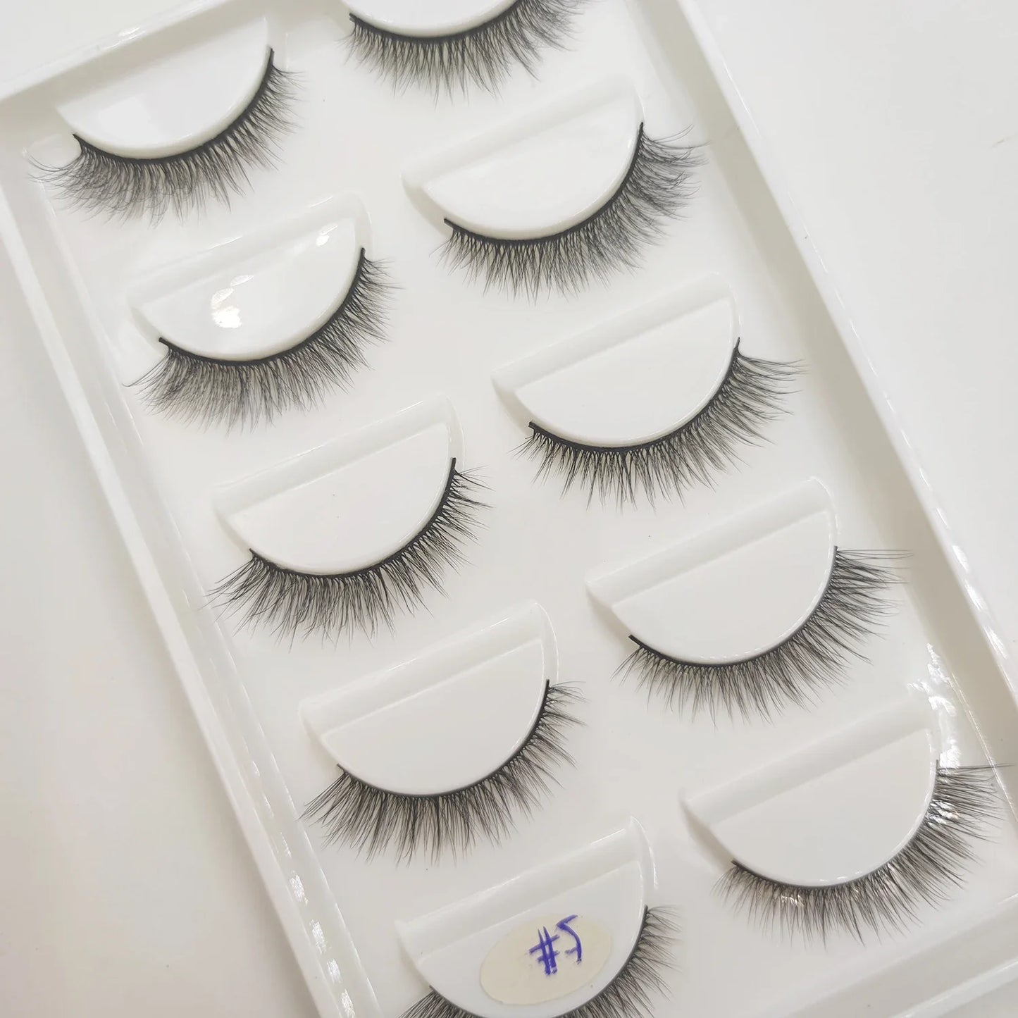 38 Styles 5 Pairs 3D Mink False Eyelashes – Natural Fake Lashes Makeup Beauty Tools