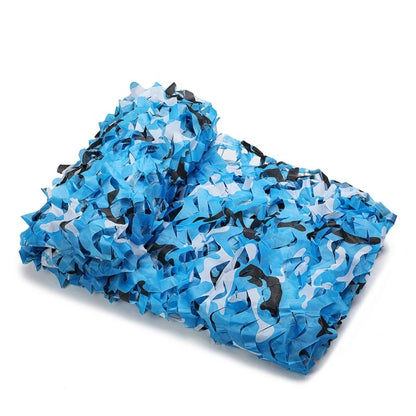 Camouflage Netting - Outdoor Hunting Shade Mesh for Car Tent Awning Camping & Forest Concealment