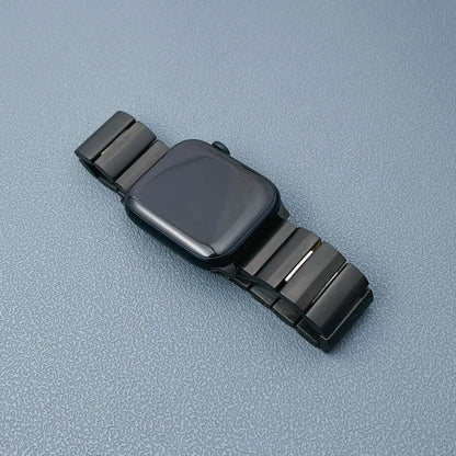 Titanium Band for Apple Watch Ultra 2 - 49mm, 45mm, 44mm, 42mm Strap for iWatch Series 9, 8, 7, 6, SE, 5, 4, 3 - Luxury Men’s Bracelet