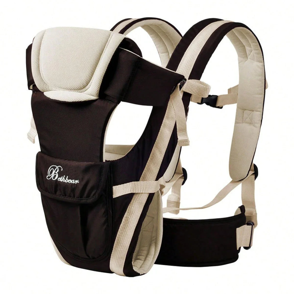 4-in-1 Ergonomic Baby Sling Carrier - Adjustable Backpack Carrier for Newborns to Toddlers
