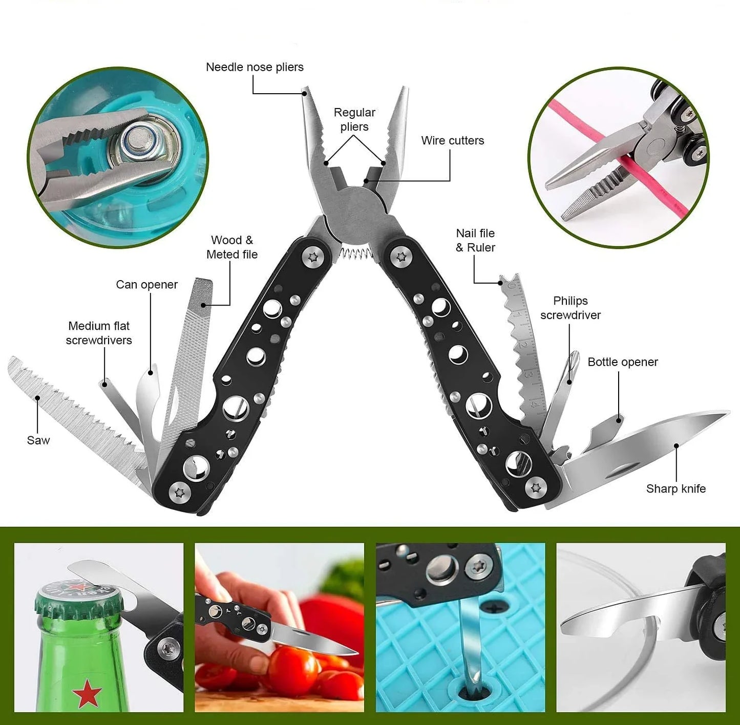 Professional Emergency Survival Kit - Military Style First Aid Gear Set for Hiking, Camping & Outdoor Adventures
