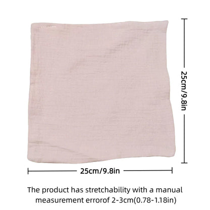 TDHD 5PCS Baby Towels – Soft Cotton Muslin Squares for Newborns, Infant Hand, Bath, Shower, and Face Use