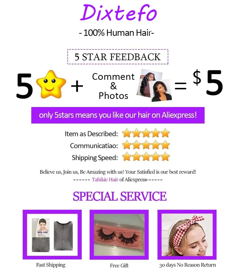 13x4 HD Lace Frontal Wig – 13x6 Lace Front Human Hair Wig for Black Women, 16-36 Inch Body Wave Brazilian Hair Wig