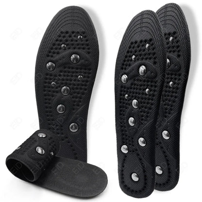 EiD Magnetic Therapy Foot Insoles – Soft Acupressure Sports Cushion for Men & Women