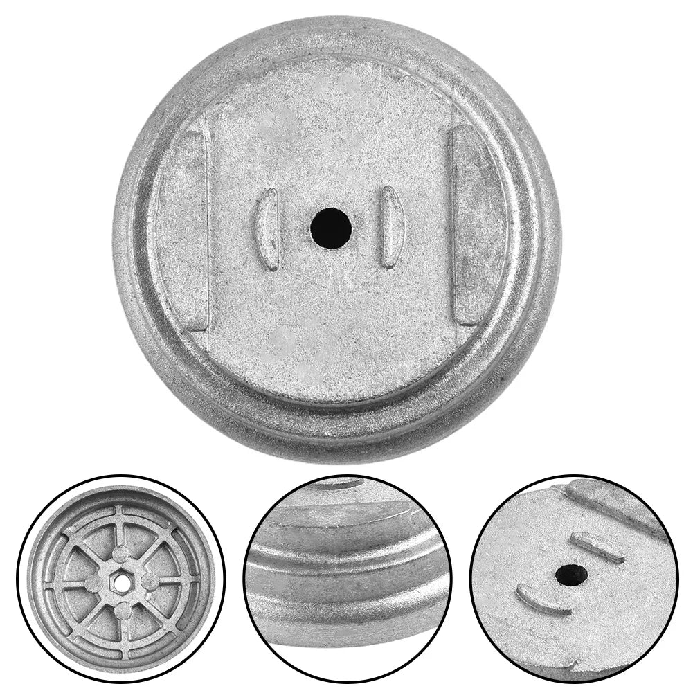 Metal Lawn Mower Blade Base - Electric Grass Trimmer Replacement Guard & Cutting Accessory