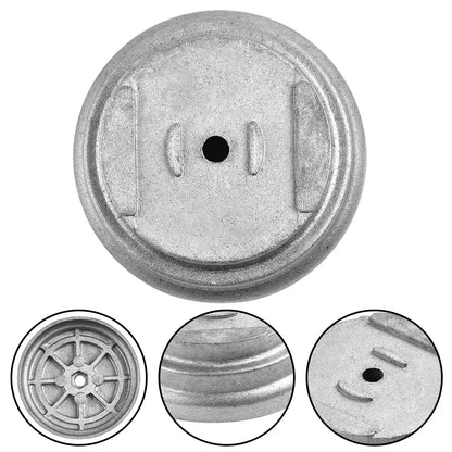 Metal Lawn Mower Blade Base - Electric Grass Trimmer Replacement Guard & Cutting Accessory