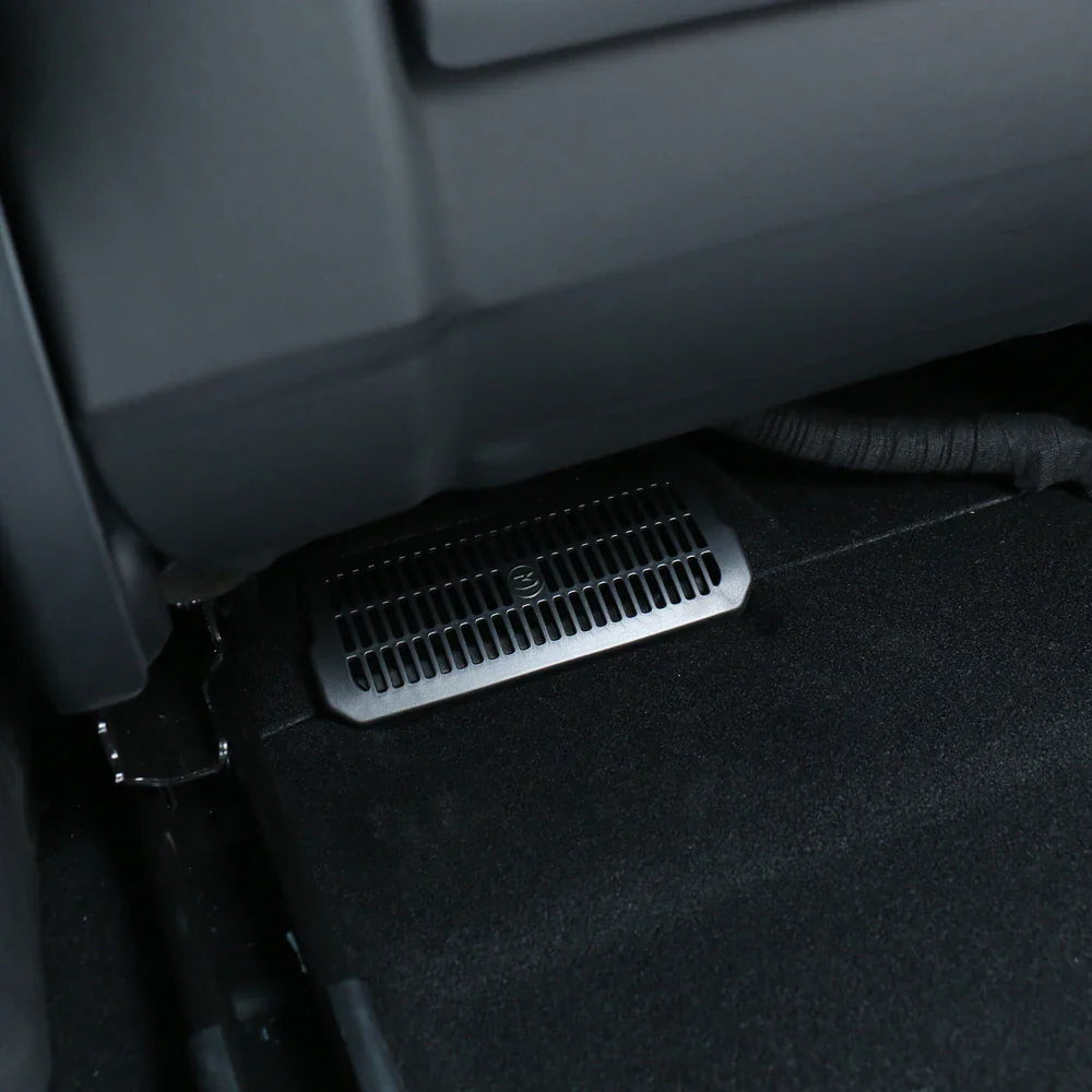 2024 Tesla Model 3 Highland Rear Air Vent Cover – Under Seat Anti-Blocking Outlet Grille Protector Accessory
