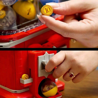 MINISO Creative Expert 21358 Vending Machine Building Blocks Kit – Classic Assembly Toys for Kids Birthday Gift