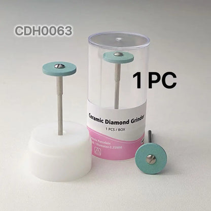 Diamond Polishing Stone Grinder - 2.35mm Shank Coarse Grit Polishing Head for Precision Finishing