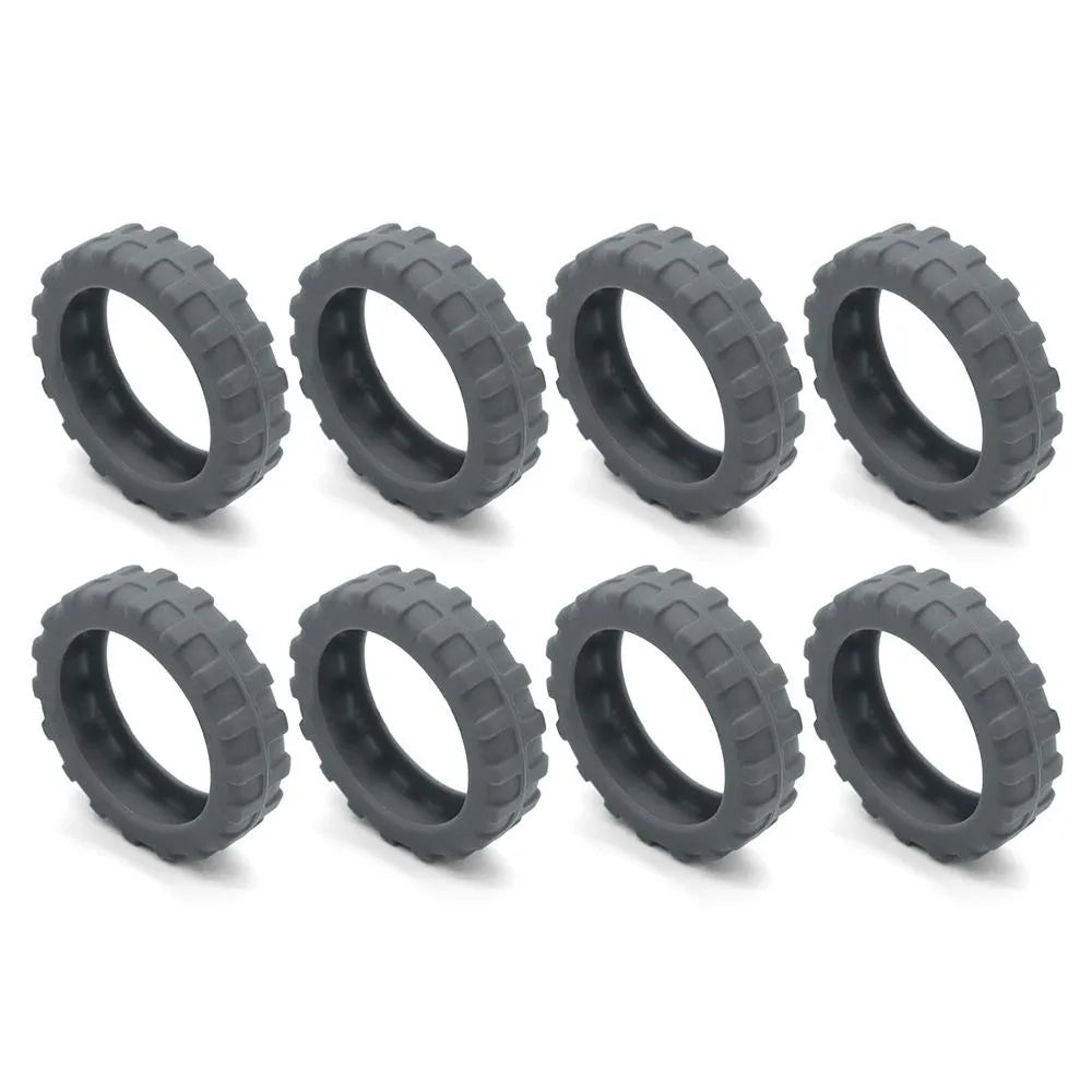 Universal Silicone Luggage Wheel Protectors – Travel Suitcase Caster Covers to Reduce Wear & Noise