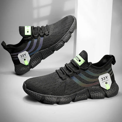 2024 Men's Breathable Sneakers – Comfortable Casual Running & Tennis Shoes for Summer