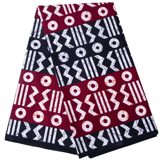 African Wax Fabric Nigeria Ankara Block Print - High Quality Batik Sewing Cloth