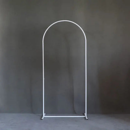 White Wedding Arch Stand - 6FT to 7.2FT Balloon Holder & Party Backdrop Decoration Frame