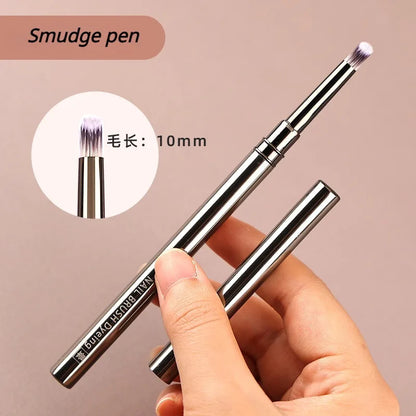 Nail Art Liner Brushes – Striping & Drawing Pens for Elongated Lines, 6–25mm Professional Manicure Design Tools