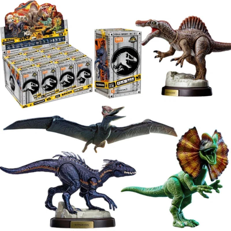 BLOKEES Jurassic World Mosasaurus Model - Assembled Dinosaur Action Figure Toy Gift