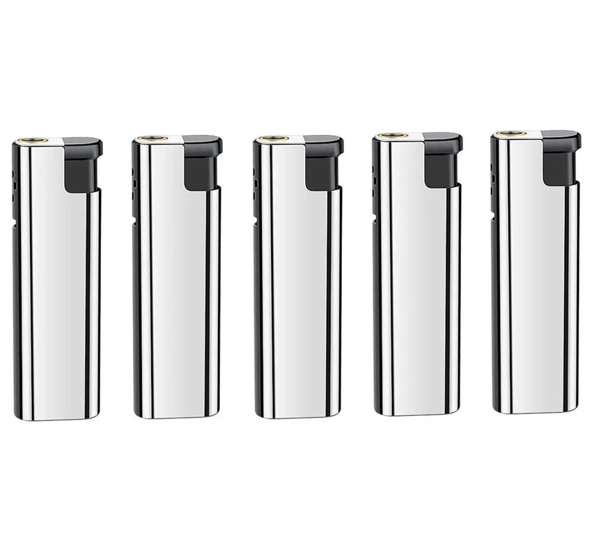 Outdoor Windproof Blue Flame Lighter – Direct Injection Cigarette Lighter for Camping & Smoking Tools (1/50 Pack)