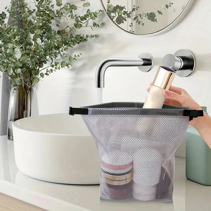 Waterproof Drawstring Storage Bag - Large Capacity Unisex Travel, Gym & Toiletry Organizer