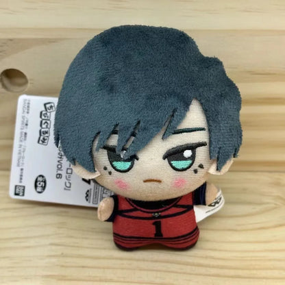 10cm Mini Blue Lock Plush Keychain – Seishiro, Nagi, Isagi, Yoichi, Chigiri, Bachira & Meguru Stuffed Doll Toy Gift