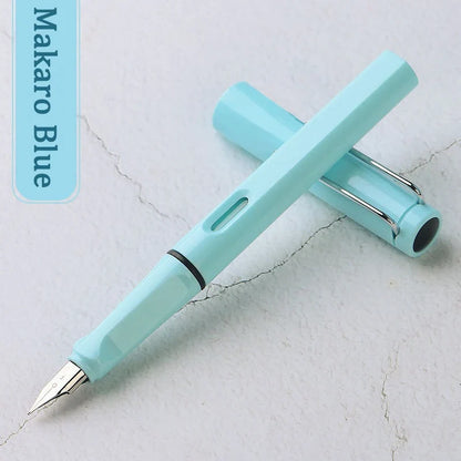 Luxury Calligraphy Fountain Pen - Premium Ink Cartridge Writing Tool for Office, School & Creative Lettering