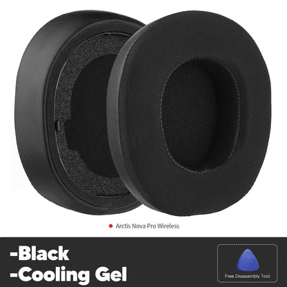 Replacement Ear Pads for SteelSeries Arctis Nova Pro Wireless – Soft Earmuff Cushions Headphone Accessories for Comfort & Noise Isolation