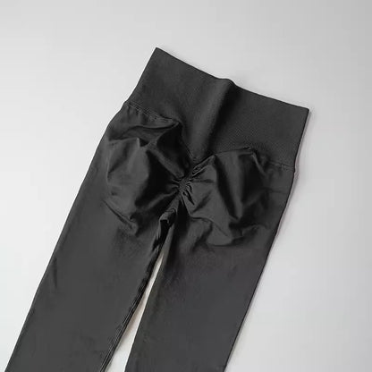 High Waist Women’s Yoga Leggings – Seamless Push-Up Fitness, Running & Gym Pants with Hip Lift and High Elasticity