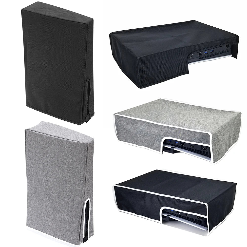 Dust Cover Case for PS5/PS5 Slim Console – Anti-Scratch, Dustproof, Waterproof Protective Shell, Washable Game Accessories