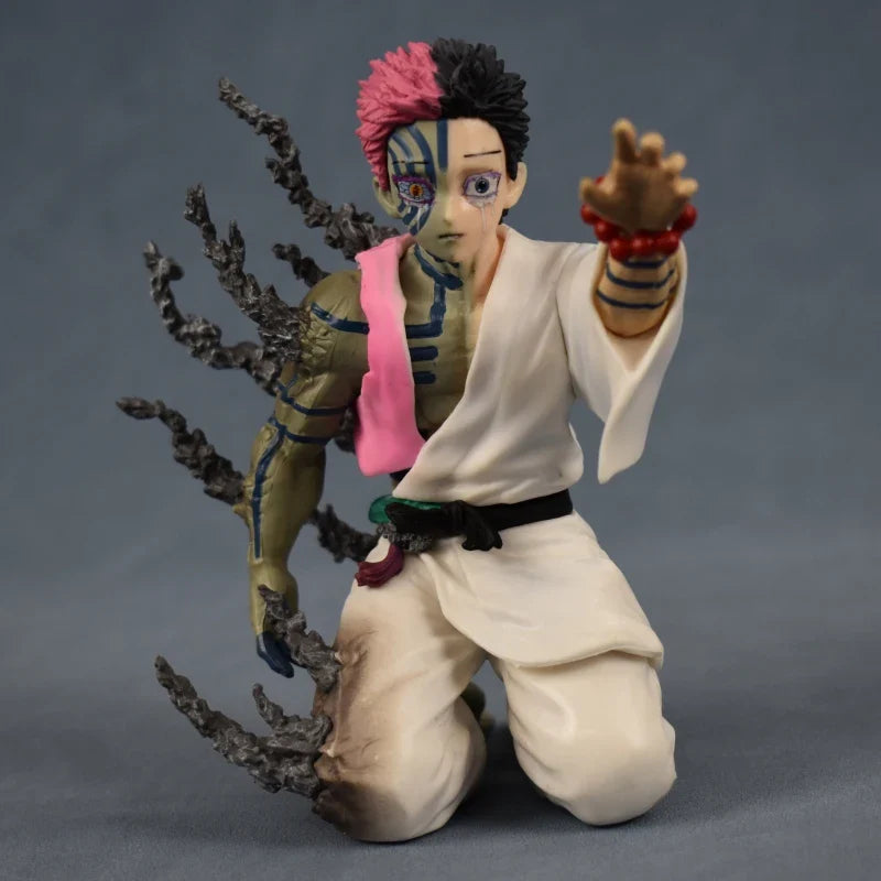 13cm Demon Slayer Akaza Hakuji Anime Figure – PVC Action Figurine, Desktop Ornament & Collectible Toy