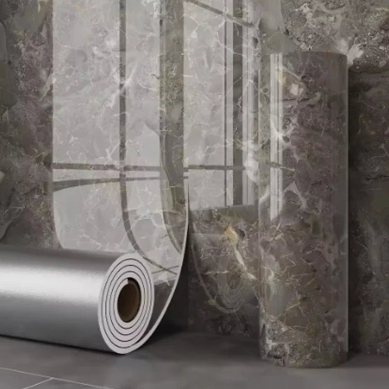 Marble Foam Wall Tile Sticker - Waterproof Self-Adhesive Wallpaper for Bedroom, Living Room & Bathroom
