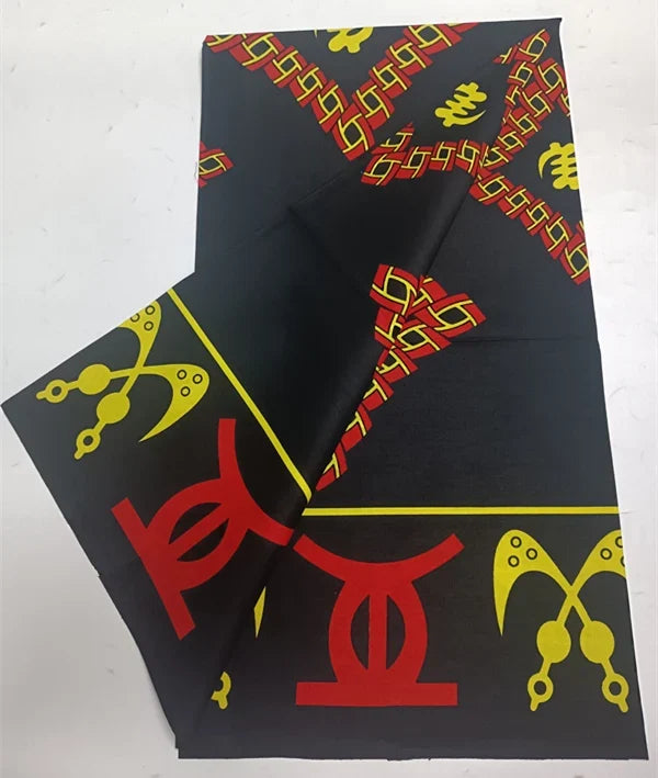 100% Cotton Ankara Wax Fabric - High Quality Soft Real Dutch Pagne Print for Dresses & Sewing