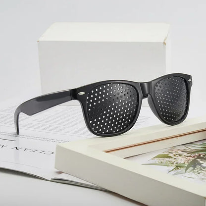 Anti-Myopia Pin Hole Glasses – Vision Correction & Eye Fatigue Relief for Men & Women
